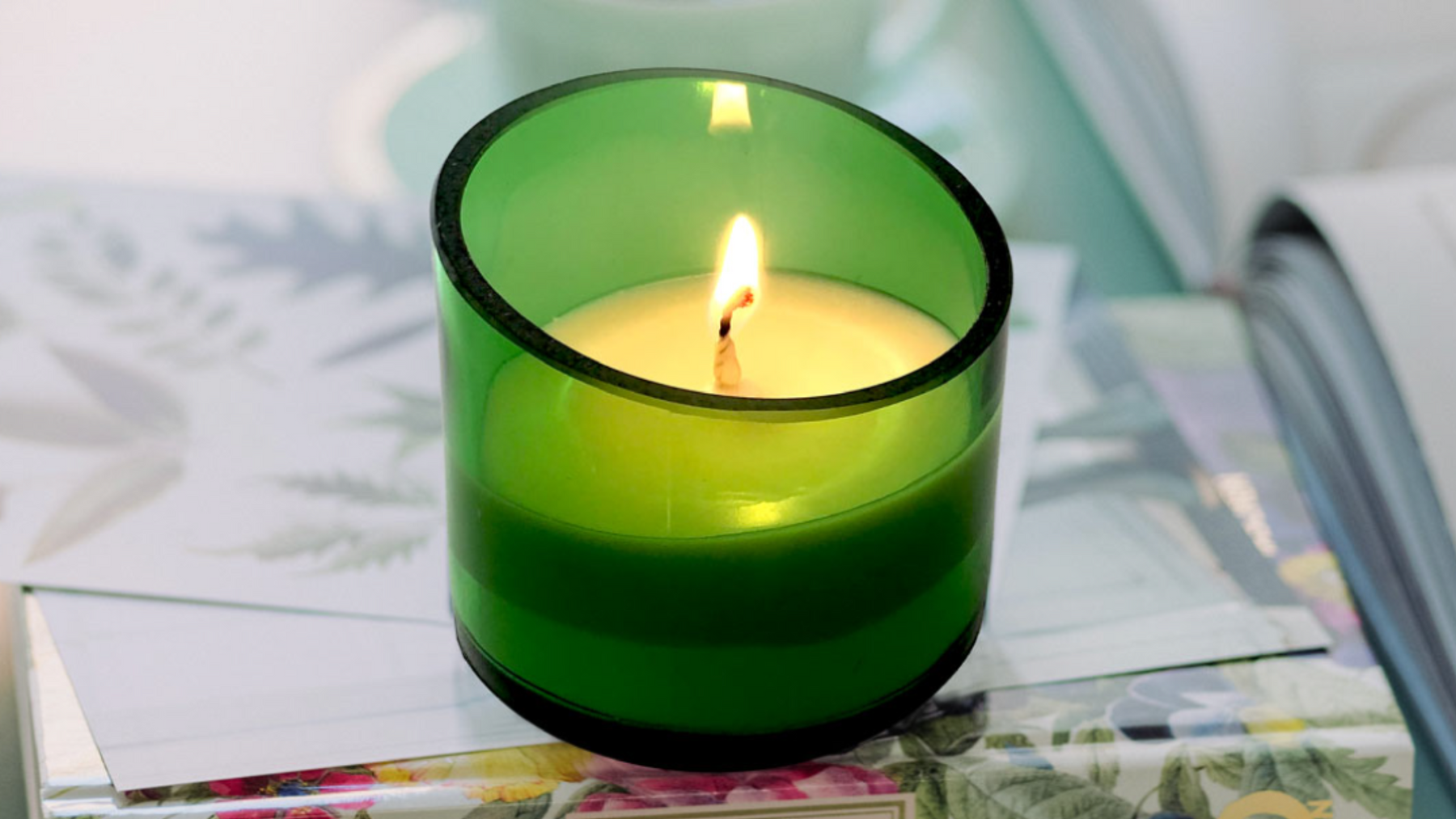 vela aromática natural
