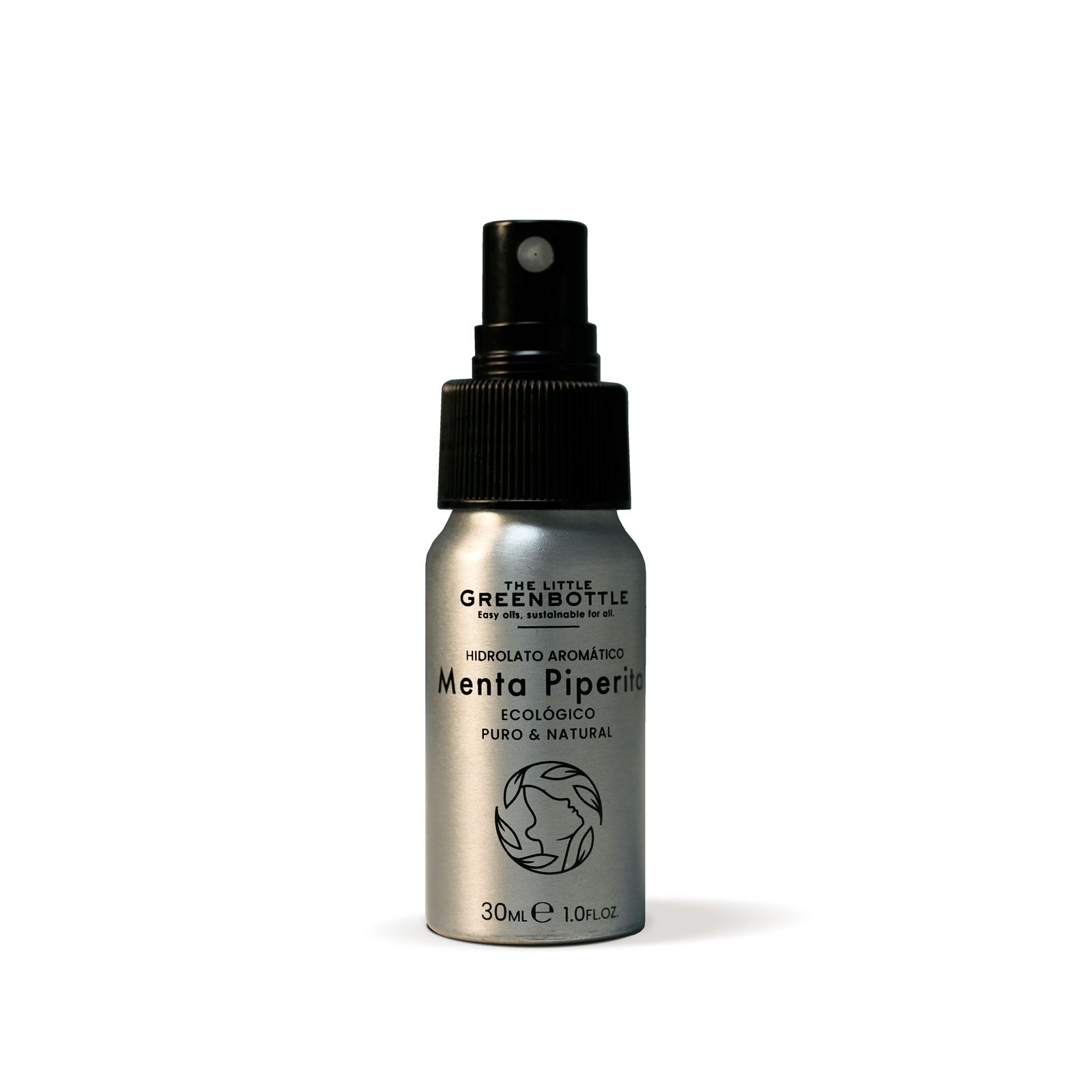 Hidrolato de Menta piperita 30 ml recargable - siempre fresco