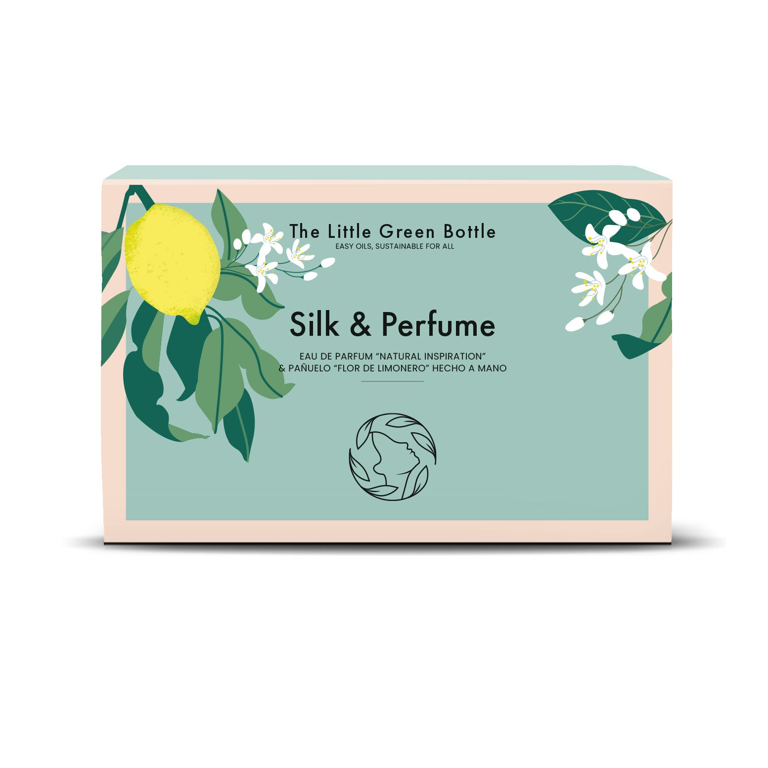 Cofre SILK & PERFUME "FLOR DE LIMONERO": Pañuelo grande & EDP Natural Inspiration 30 ML