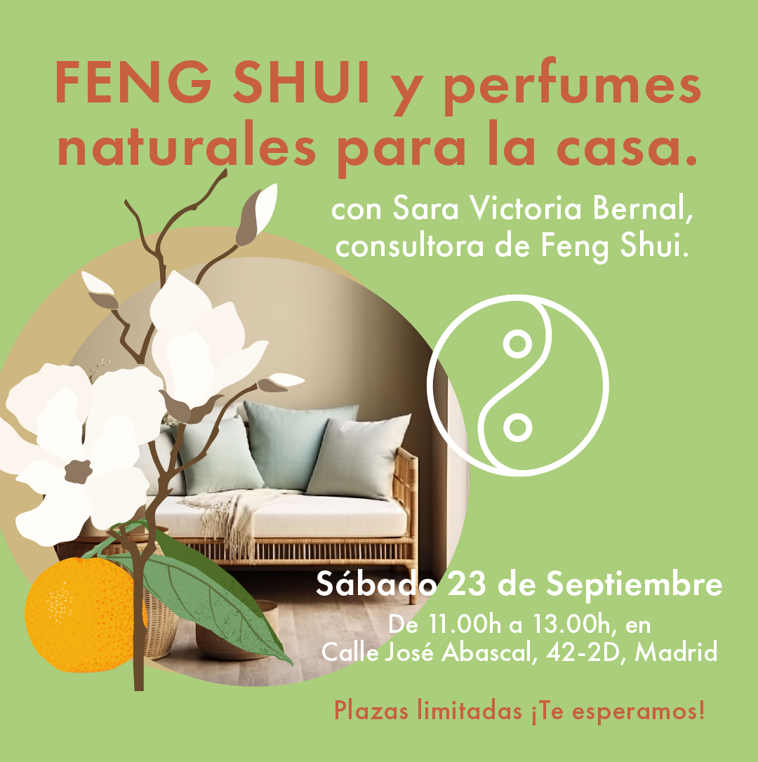 TALLER FENG SHUI y PERFUMES para tu casa