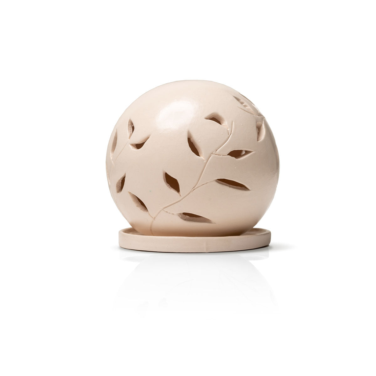 Bola para perfumar de cerámica natural