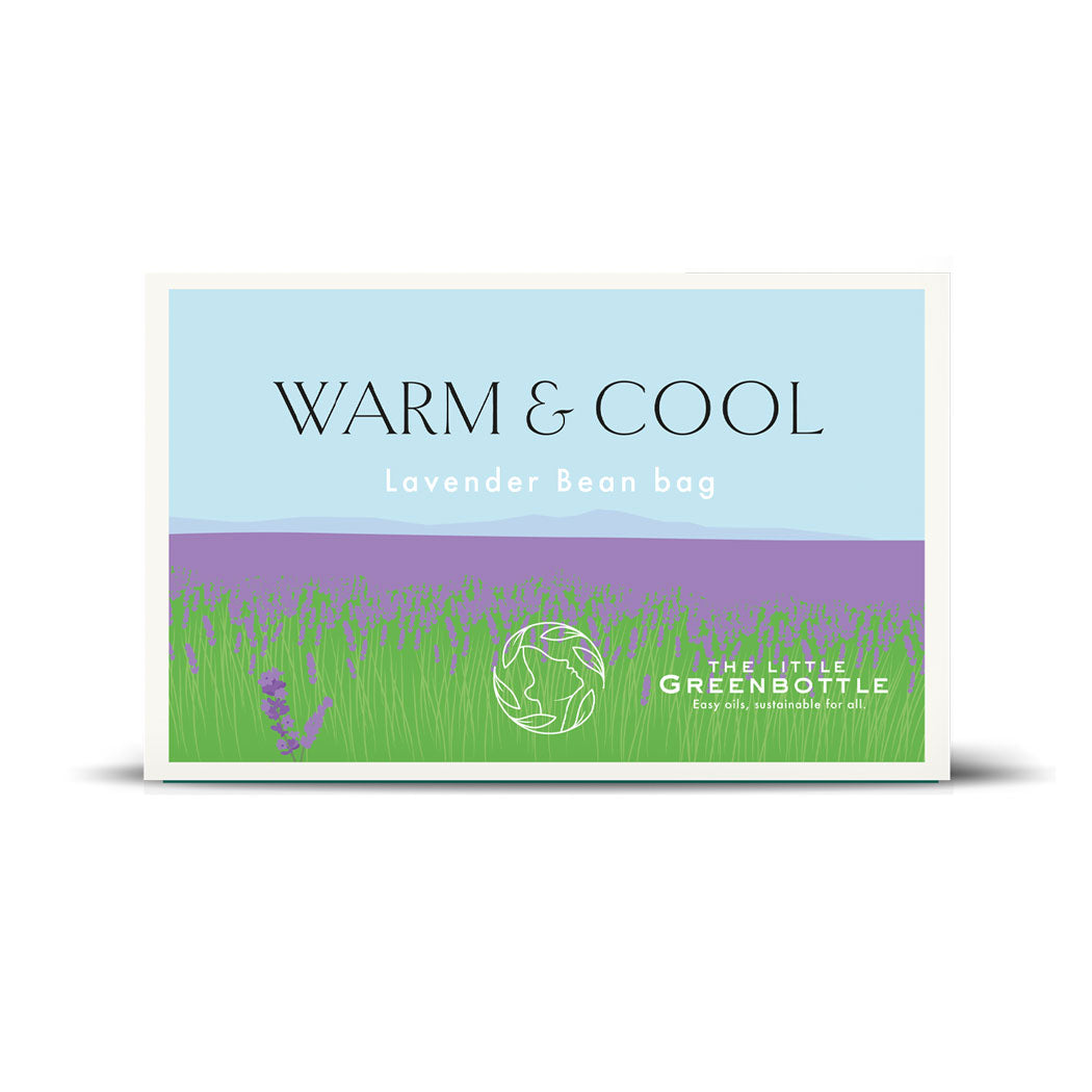 Saco cervical XL solidario - WARM & COOL Lavanda natural de Brihuega