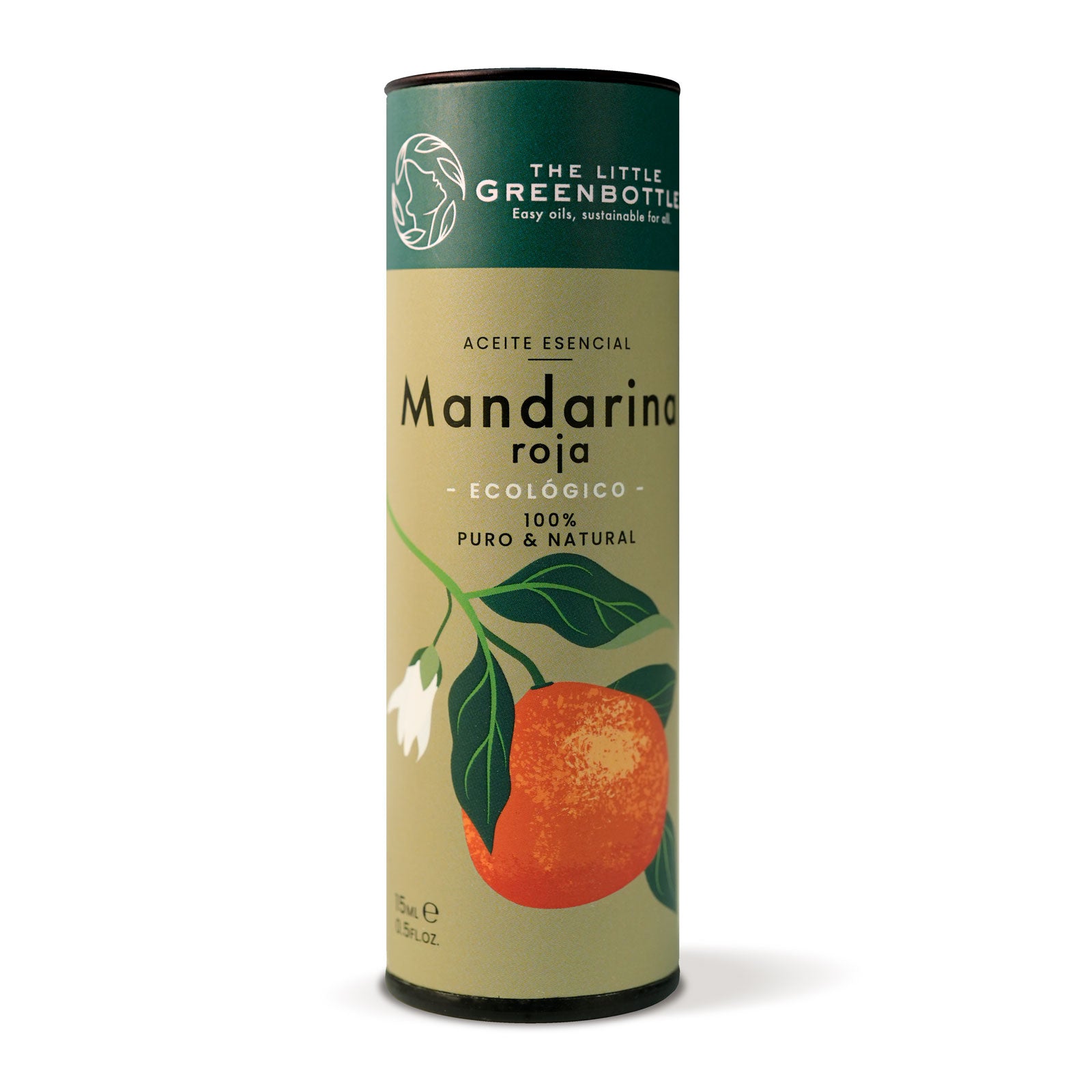 Aceite Esencial PURO & NATURAL Mandarina 15 ml - ECOLÓGICO