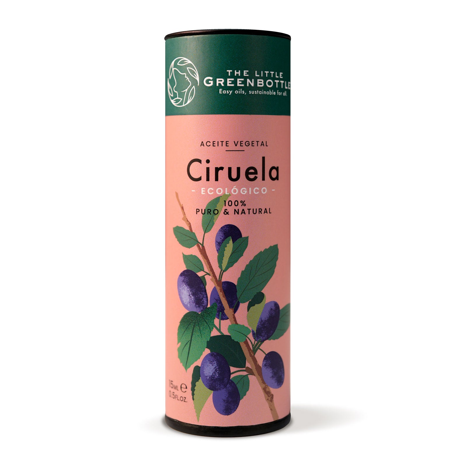 Aceite Vegetal puro de Ciruela 15 ml 1ªpresión en frío