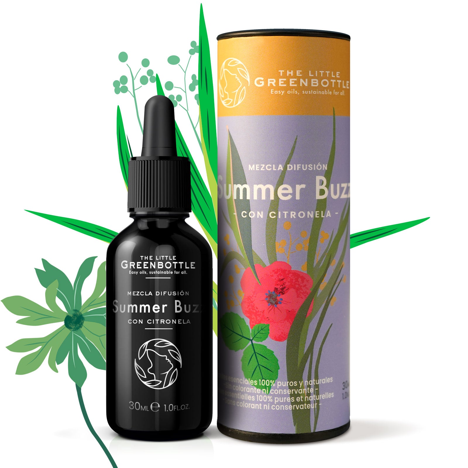 Mezcla difusión SUMMER BUZZ 30 ml- Citronela