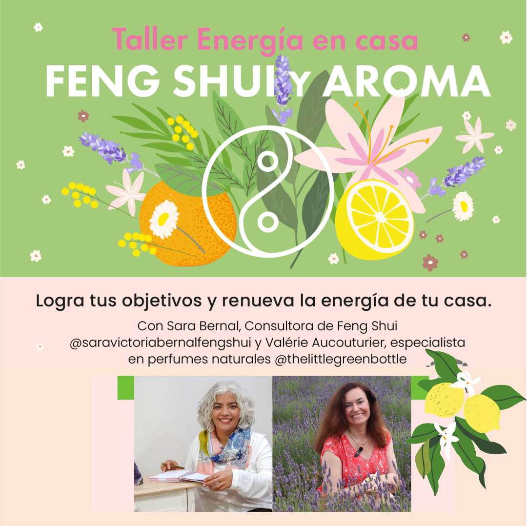 TALLER ENERGIA EN CASA con el Feng Shui - Ju 21/11 de 18h a 20h o Sa 30/11 de 10h a 12h