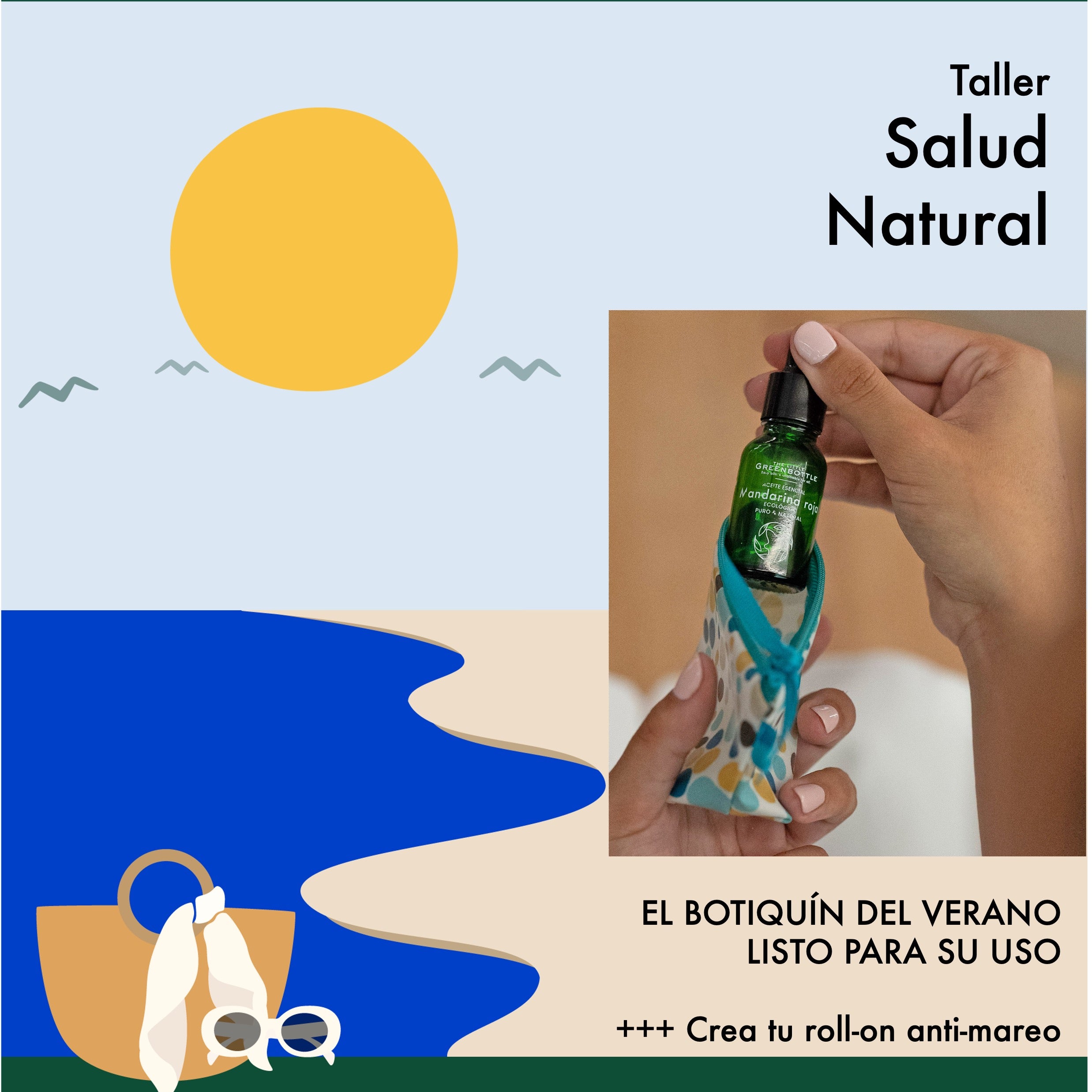 Taller Salud Natural - EL BOTIQUIN DE VIAJE NATURAL - 18/06