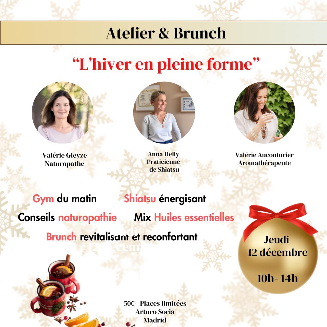 BRUNCH - LES MAUX DE L'HIVER - Jeudi 12 décembre de 10h à 14h