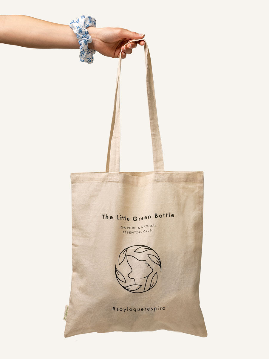 Eco bag borsa a rete in cotone - Verde